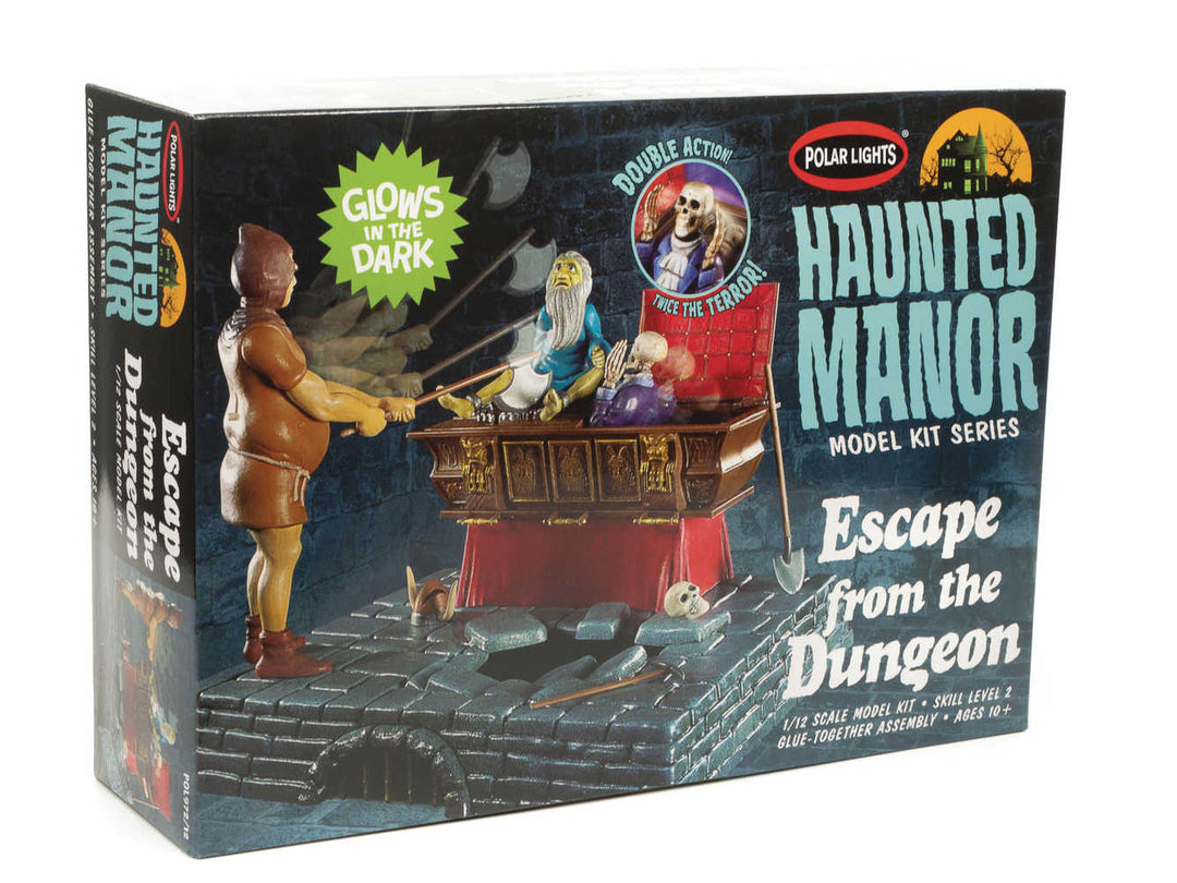 Haunted Manor Escape From Dungeon Polar Lights 1/12 Model Kit