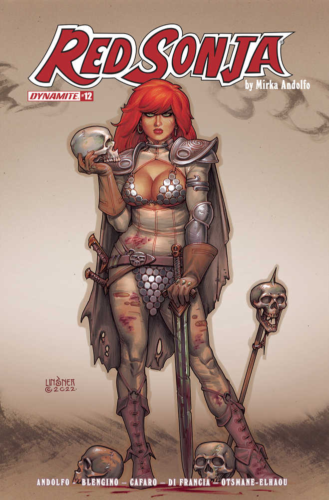 Red Sonja (2021) #12 Cover C Linsner