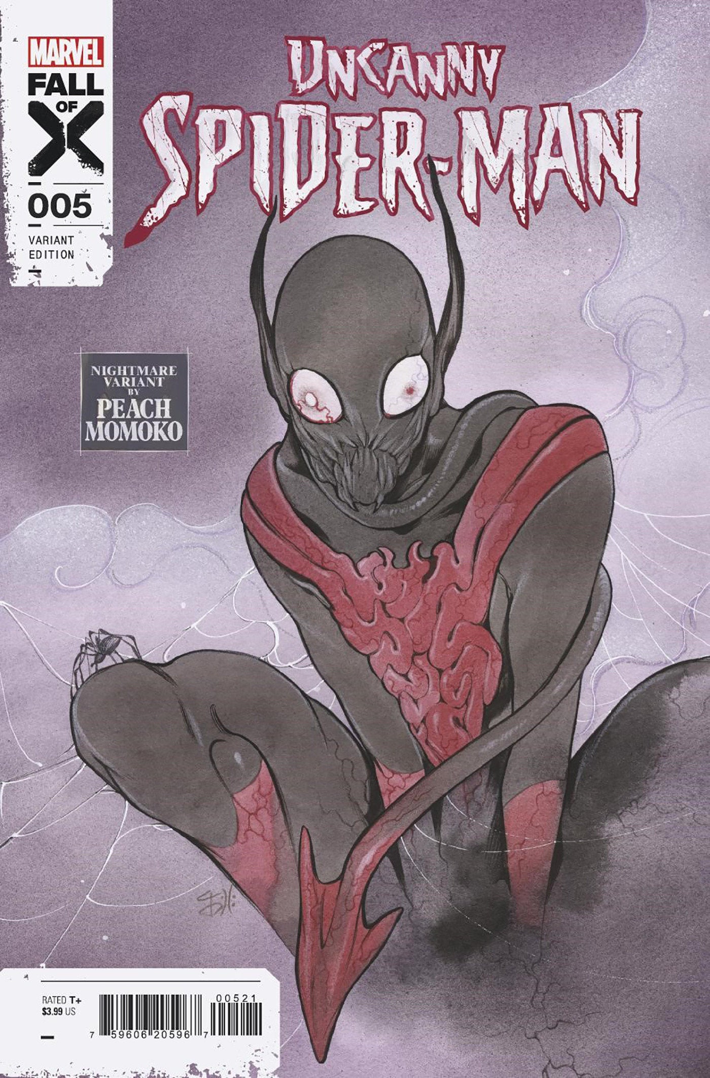 Uncanny Spider-Man 5 Peach Momoko Nightmare Variant [Fall] – The