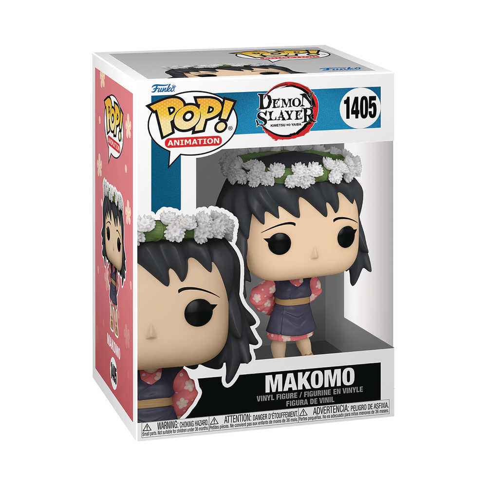 Pop Animation Demon Slayer Makomo Flower Vinyl Figure