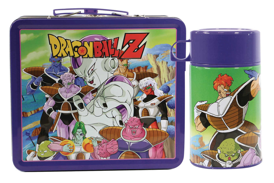 Tin Titans Dbz Frieza Saga Previews Exclusive Lunch Box W Beverage Container