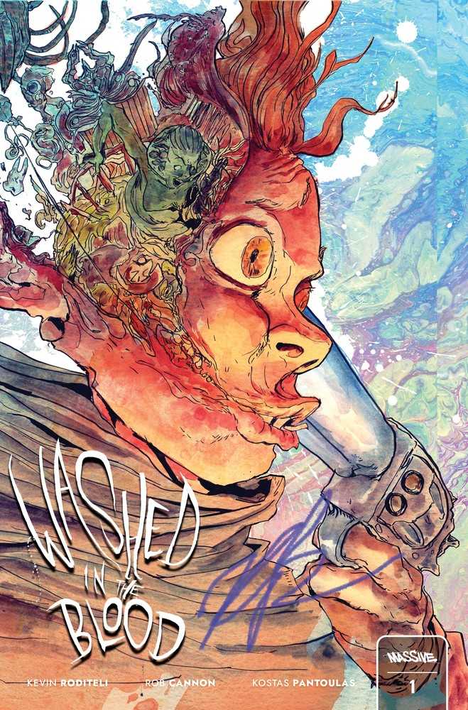 Washed In The Blood #1 (Of 3) Cover J Cannon Signed Variant (Mature)