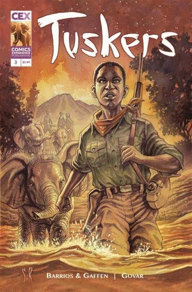 Tuskers #3 (Of 3) Cover C 1 in 10 Stephane Roux Card Stock Variant