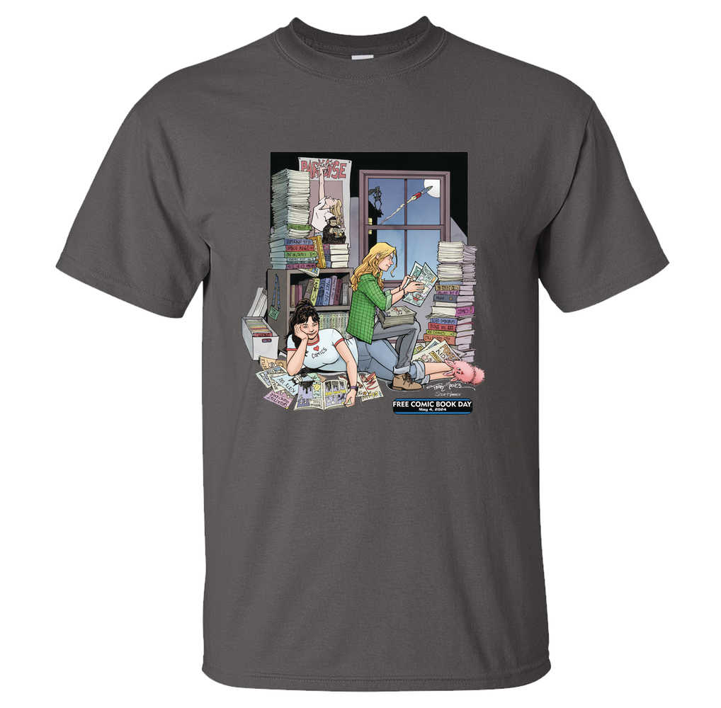 Free Comic Book Day 2024 Comm Artist Moore T-Shirt LG