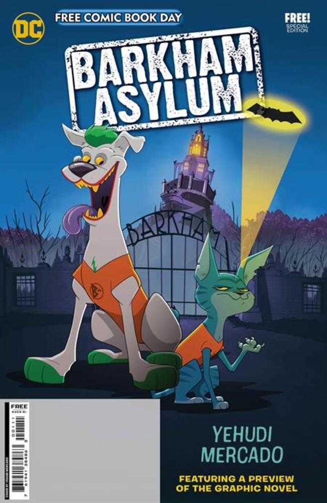 Free Comic Book Day 2024 - Bundle Of 25 - Barkham Asylum Special Edition