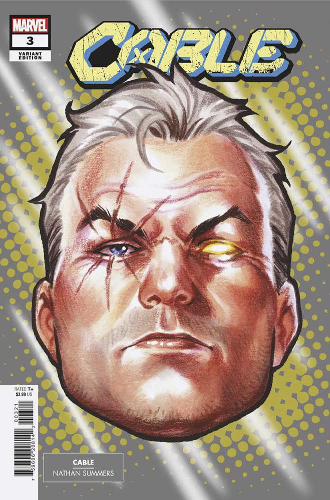 Cable #3 Mark Brooks Headshot Variant