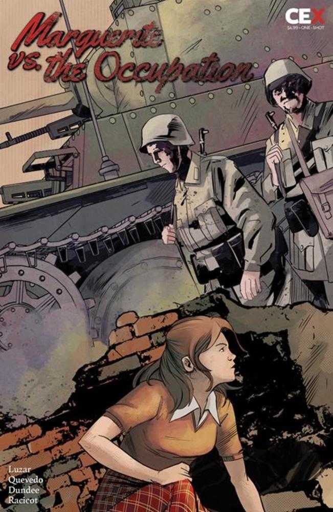 Marguerite vs The Occupation #1 (One Shot) Cover B Sebastian Piriz Variant