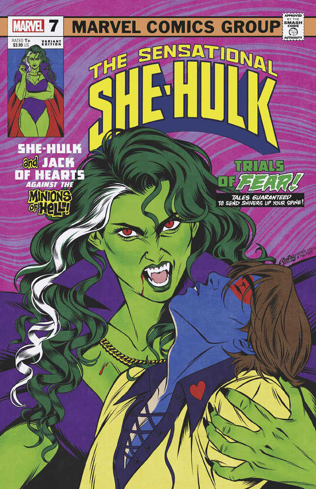 Sensational She-Hulk #7 Betsy Cola Vampire Variant