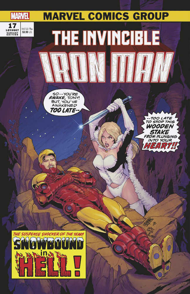 Invincible Iron Man #17 Giuseppe Camuncoli Vampire Variant [Fhx]