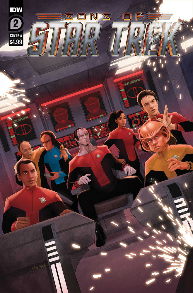 Star Trek: Sons Of Star Trek #2 Cover A (Bartok)