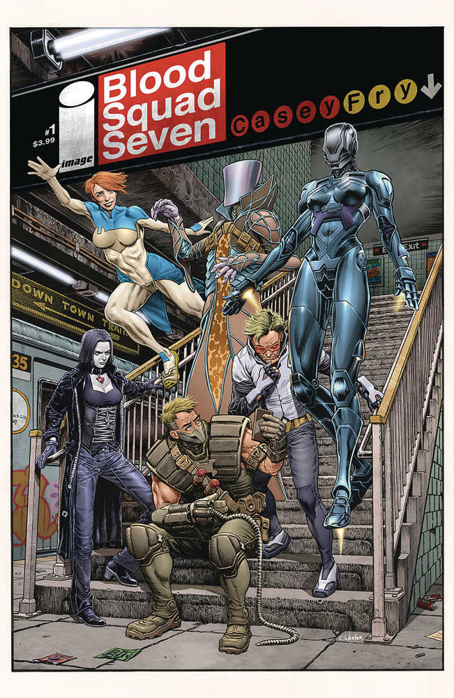 Blood Squad Seven #1 Cover B Weston