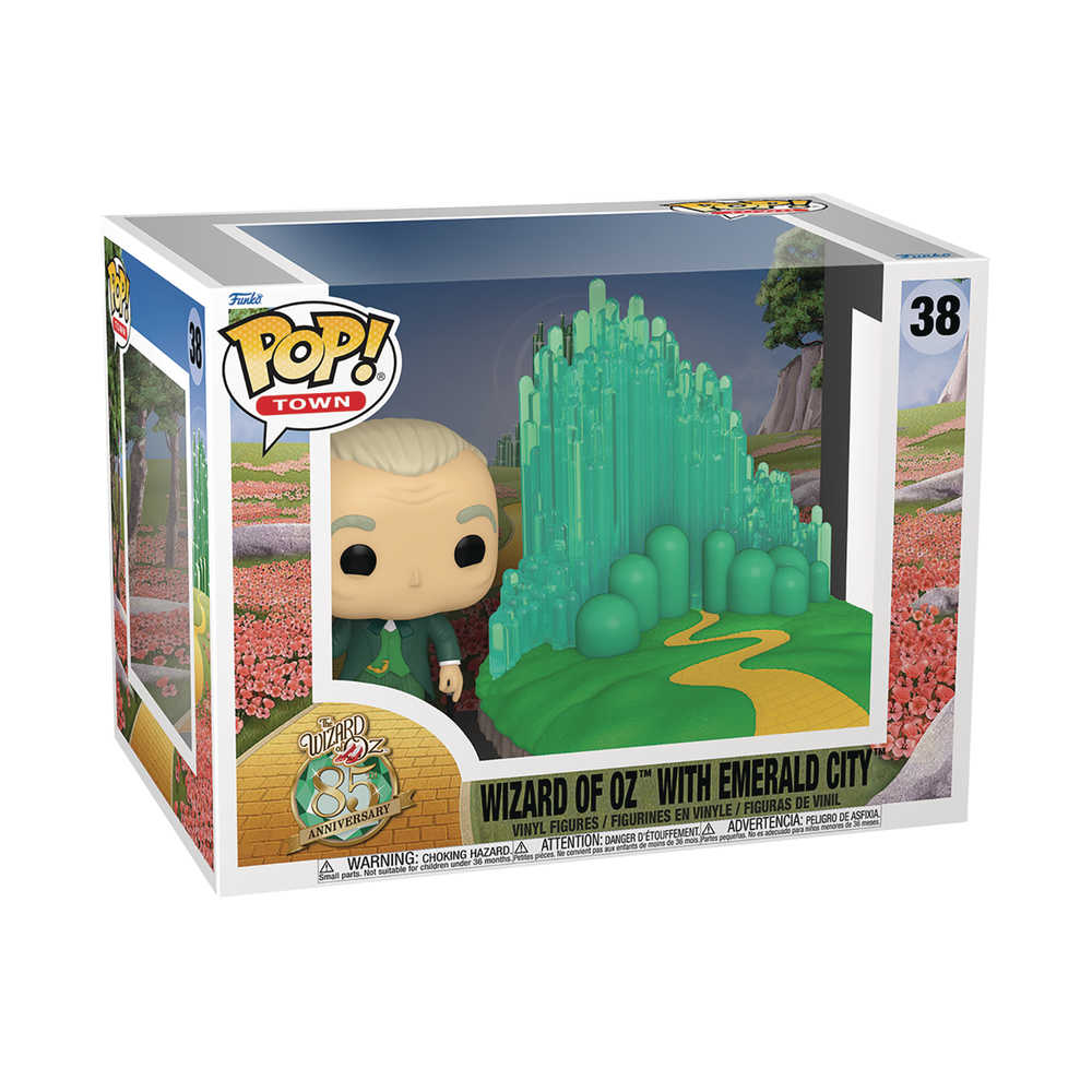 Pop Town Wizard Of Oz Emerald City Wizard Vinyl Figure