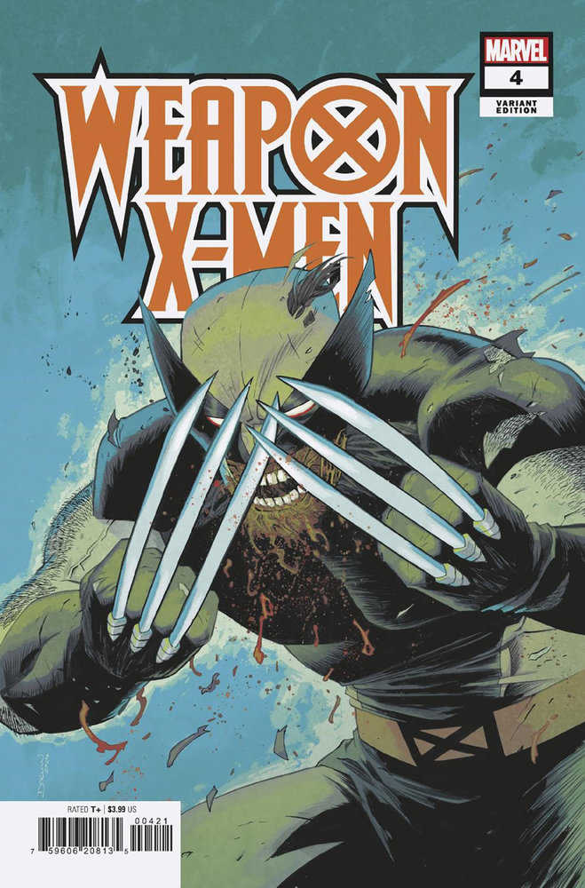 Weapon X-Men #4 Declan Shalvey Variant