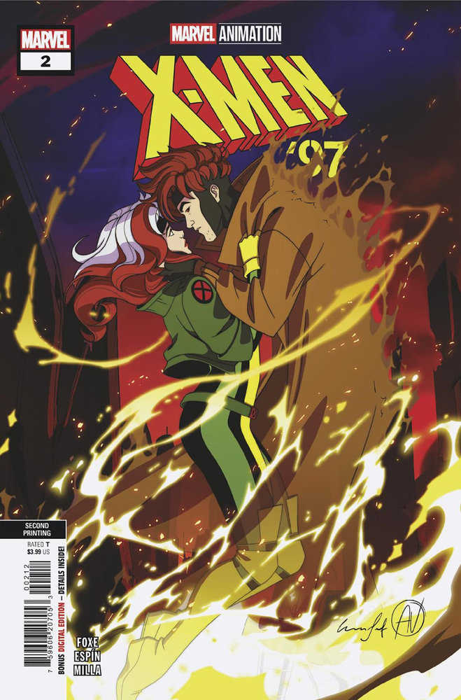 X-Men 97 #2 2nd Print Marvel Animation Variant