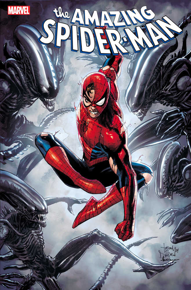 Amazing Spider-Man #53 Tony Daniel Marvel vs Alien Variant