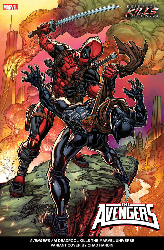 Avengers #16 Chad Hardin Deadpool Kills Marvel Universe Variant