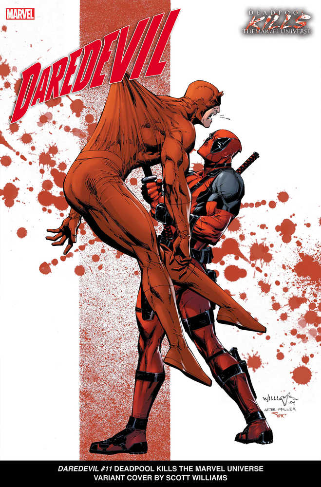 Daredevil #11 Williams Deadpool Kills Marvel Universe Variant