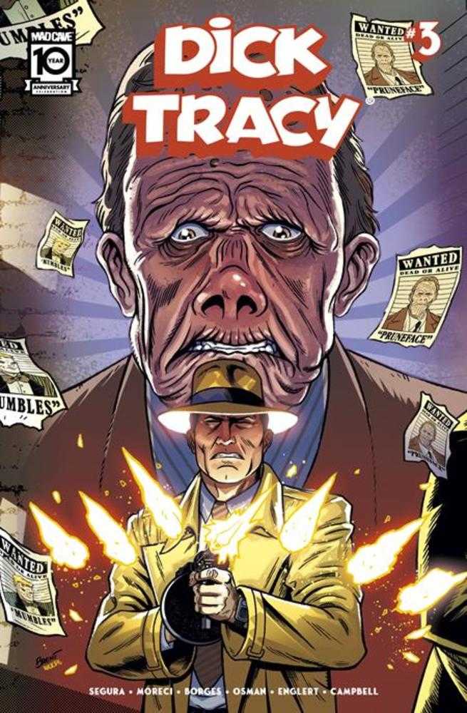 Dick Tracy #3 Cover B Brent Schoonover Connecting Cover Variant