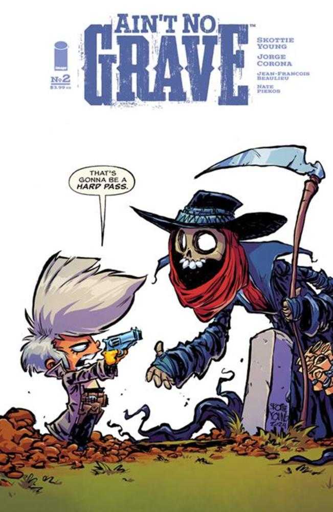 Aint No Grave #2 (Of 5) Cover B 1 in 25 Skottie Young Variant (Mature)