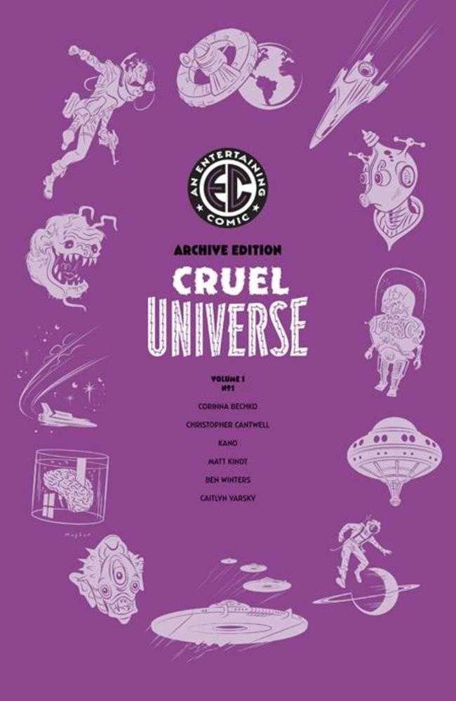 EC Cruel Universe #1 (Of 5) Cover H 1 in 50 Rian Hughes Archive Edition Variant (Mature)