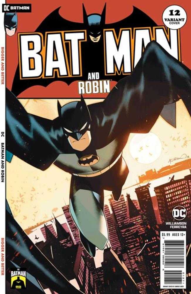 Batman And Robin #12 Cover D Simone Di Meo Batman 85th Anniversary Card Stock Variant