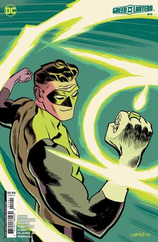 Green Lantern #14 Cover B Chris Samnee Card Stock Variant (Absolute Power)