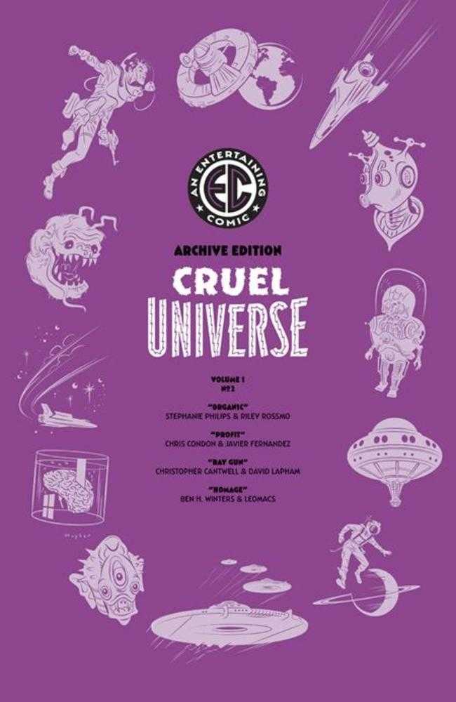 EC Cruel Universe #2 (Of 5) Cover E 1 in 50 Rian Hughes Archive Edition Variant (Mature)