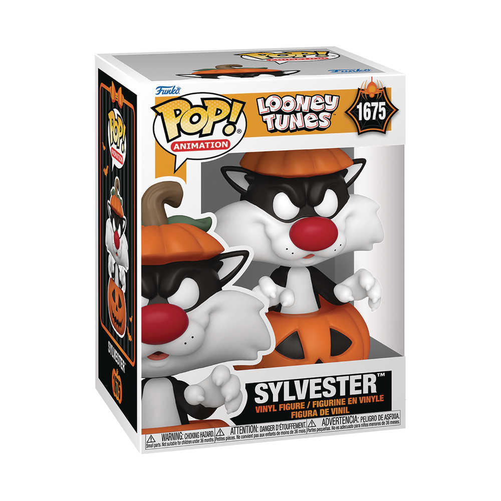 Pop Animation Looney Tunes Halloween Sylvester Pumpkin Vinyl (