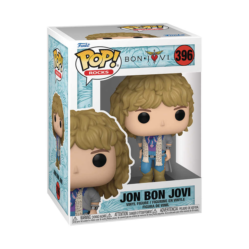 Pop Rocks Bon Jovi 1980s Vinyl Figure