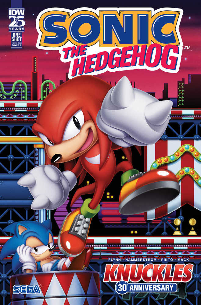 Sonic The Hedgehog: Knuckles' 30th Anniversary Special Variant B (Hughes)