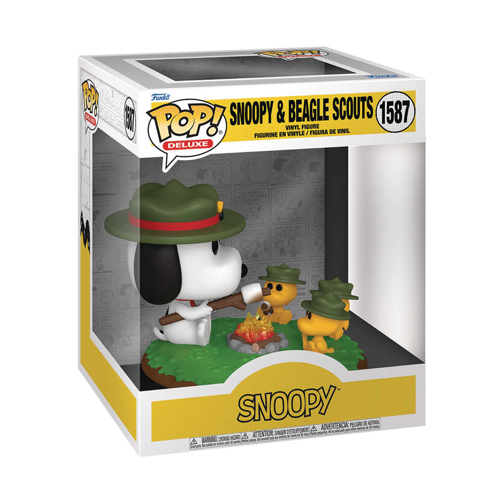 Pop Deluxe Peanuts Snoopy Scamping Vinyl Figure