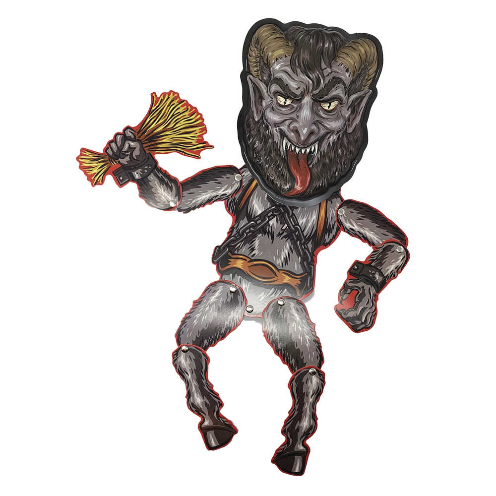 Cruddy Christmas Krampus Mini Monster Wall Decor