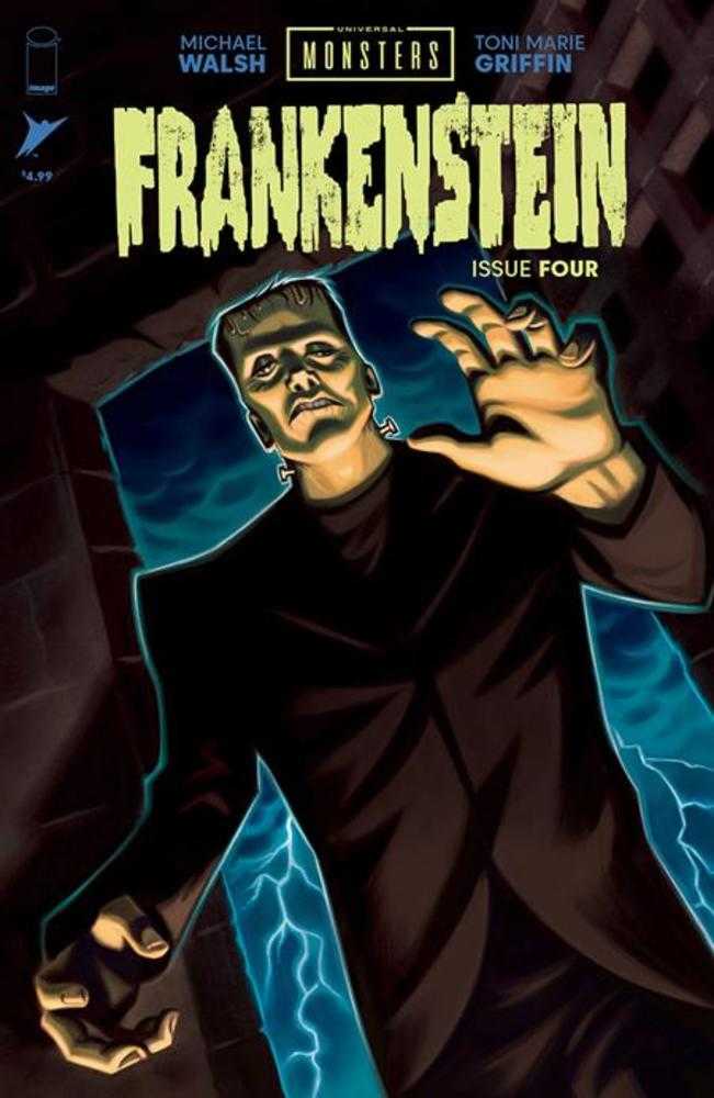 Universal Monsters Frankenstein #4 (Of 4) Cover E 1 in 50 Stephanie Pepper Variant