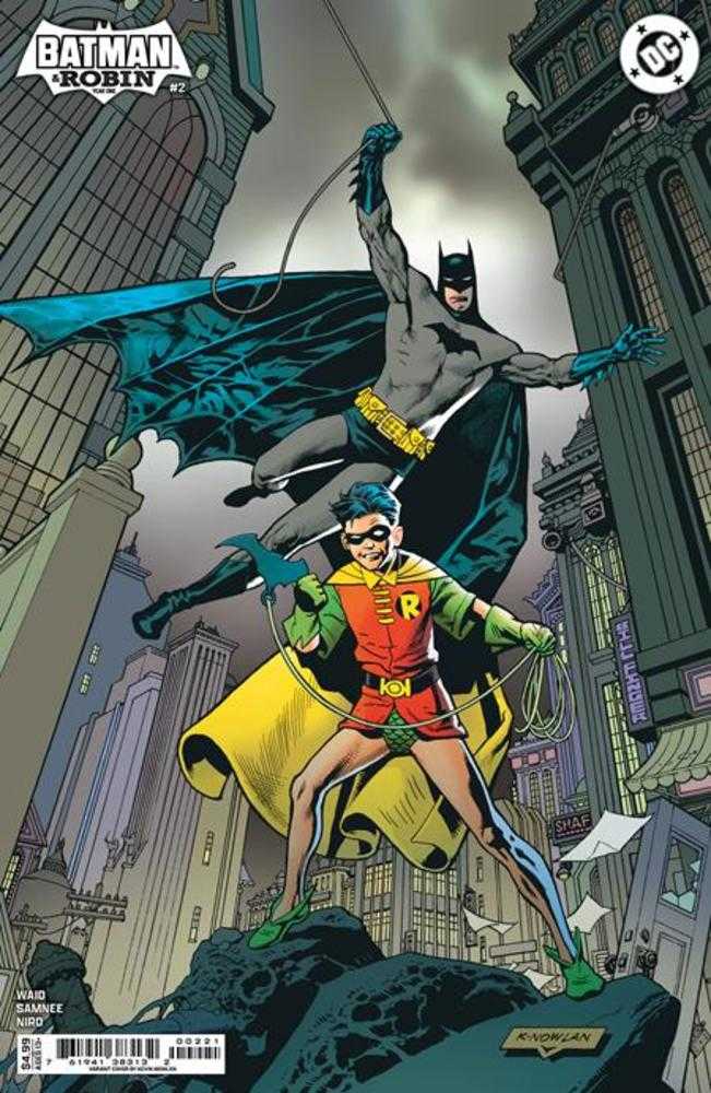 Batman And Robin Year One #2 (Of 12) Cover B Kevin Nowlan Card Stock Variant