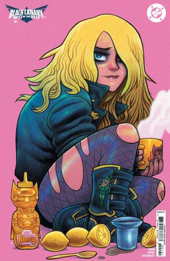 Black Canary Best Of The Best #1 (Of 6) Cover E 1 in 50 Dan Hipp Card Stock Variant