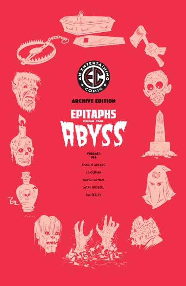 EC Epitaphs From The Abyss #6 (Of 12) Cover E 1 in 50 Rian Hughes EC Archive Edition Variant