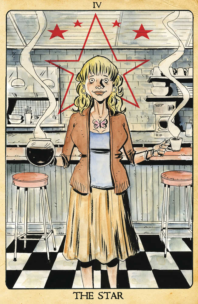 Minor Arcana #4 Cover C Tarot Card 10 Copy Variant Edition Lemire