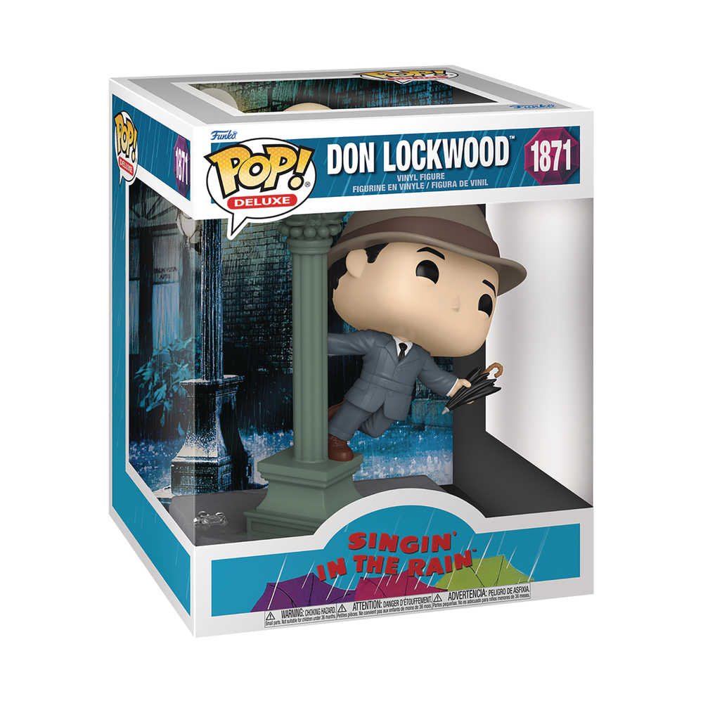 Pop Deluxe Singing In The Rain Don Lockwood Vinyl Figure