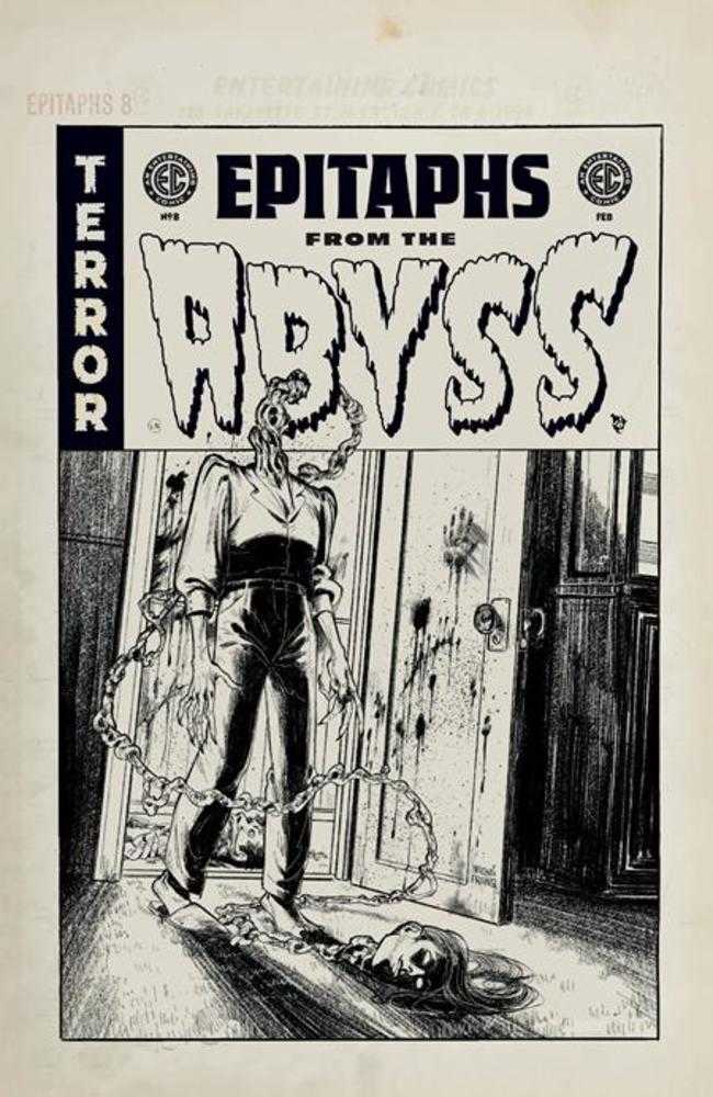 EC Epitaphs From The Abyss #8 (Of 12) Cover D Inc 1:20 Naomi Franq Black & White Artist Edition Variant