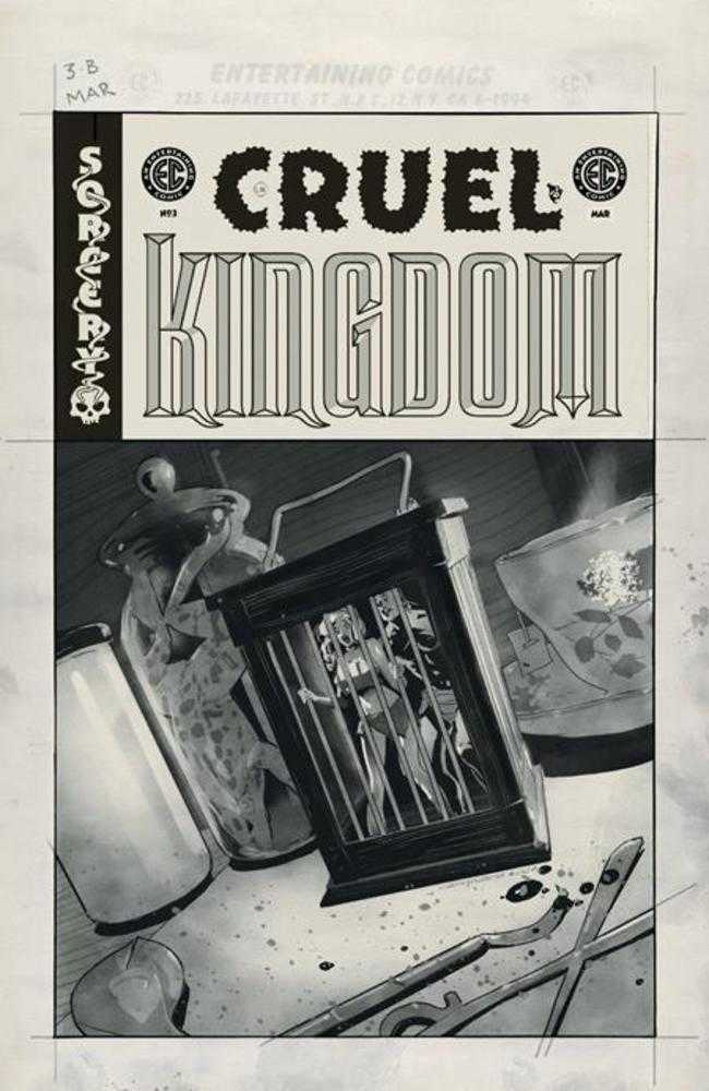 EC Cruel Kingdom #3 (Of 4) Cover D Inc 1:20 Cary Nord Black & White Artist Edition Variant