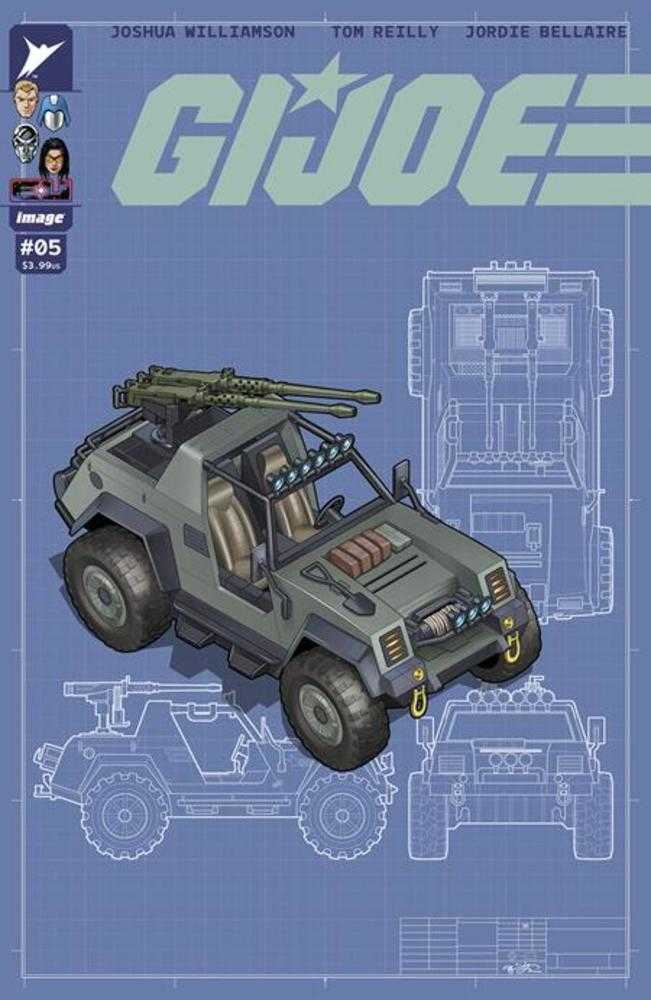 G.I. Joe #5 Cover F 1 in 50 Ej Su Variant