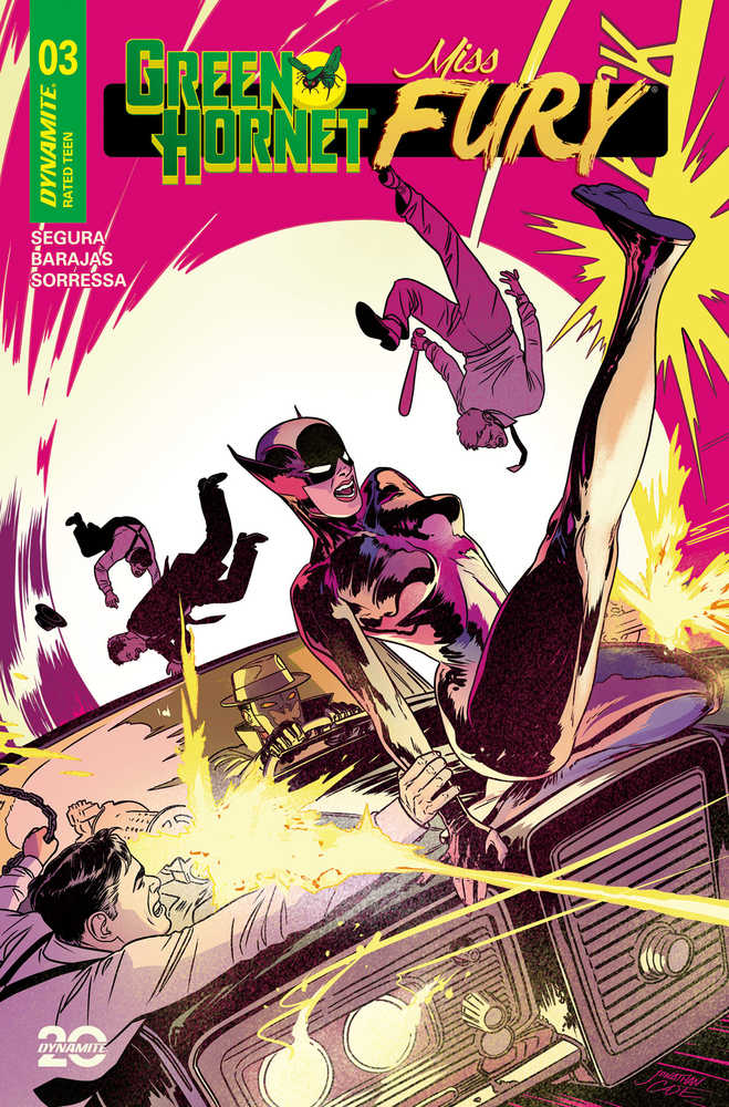 Green Hornet Miss Fury #3 Cover C Case