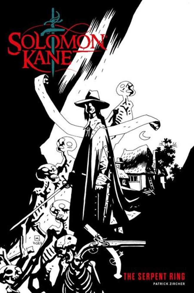 Solomon Kane The Serpent Ring #1 (Of 4) Cover N Sdcc Exclusive Mike Mignola Inks (Mature) Limited To 700 Copies Allocations May Occur