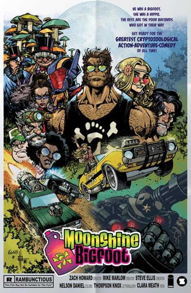 Moonshine Bigfoot #1 (Of 4) Cover B 1 in 10 Zach Howard & Steve Ellis Variant