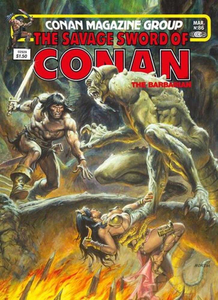 Savage Sword Of Conan The Original Comics Omnibus Hardcover Volume 06 Regular Edition Earl Norem (Mature)