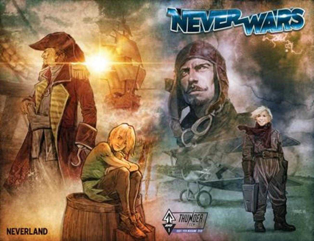 Neverwars Petr Pan Neverland #1 (One Shot) Cover B 5 Copy Erwin Arroza Unlock Wraparound Variant