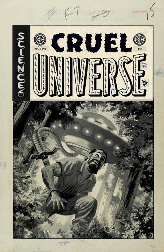 EC Cruel Universe 2 #3 (Of 12) Cover D Inc 1:20 Greg Smallwood Black & White Artist Edition Variant