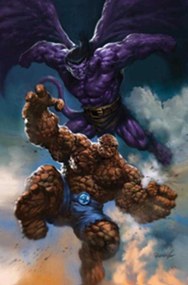 Gargoyles X Fantastic Four #1 Cover G Inc 1:15 Lucio Parrillo Full Art Variant