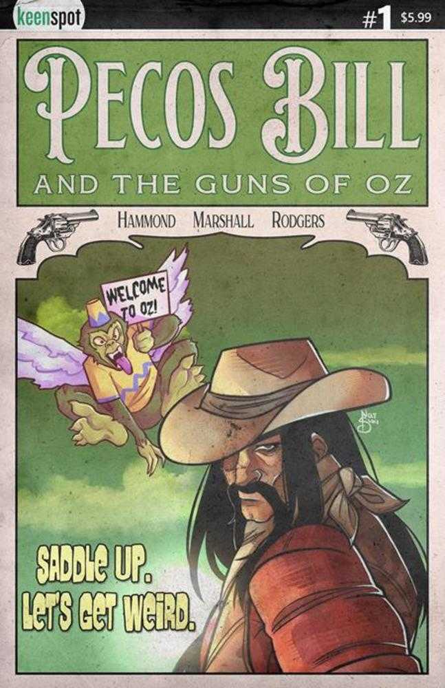 Pecos Bill & The Guns Of Oz #1 Cover B Nat Suki Variant (Mature)