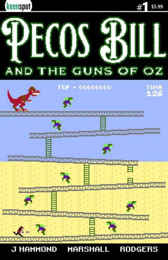Pecos Bill & The Guns Of Oz #1 Cover D 1 in 25 Chris Perez Video Game Variant (Free)  (Mature)